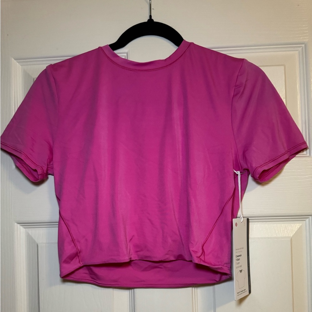 lululemon athletica Pink Crop Top